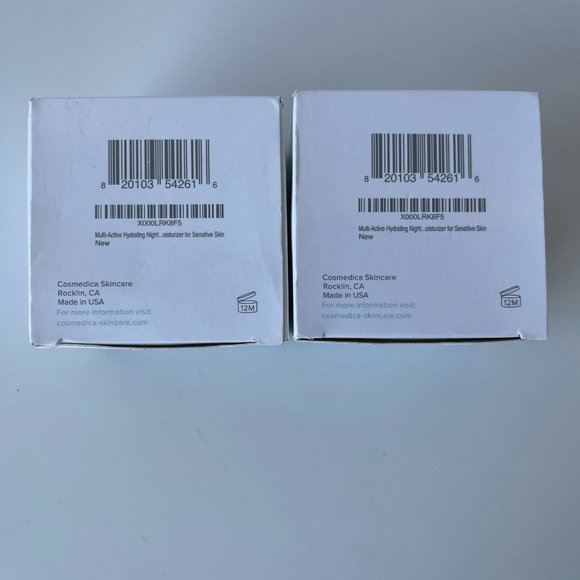 COSMEDICA Multi-Active Hydrating Night Cream,  LOT OF 2  EXP. 12/2022 - Picture 9 of 9